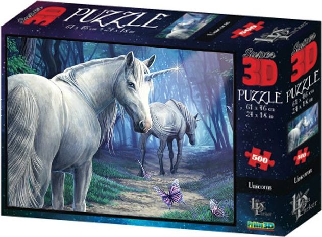 PRIME 3D Puzzle Cesta domů 3D 500 dílků - obrázek 1