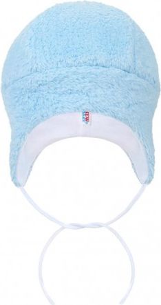 Zimní čepička New Baby Nice Bear modrá, Modrá, 68 (4-6m) - obrázek 1