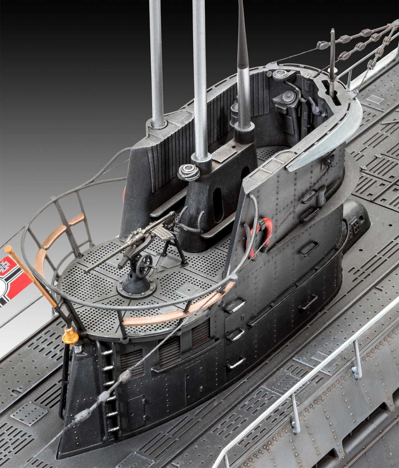 REVELL Plastic ModelKit ponorka 05166 - German Submarine Type IXC U67/U154 (1:72) - obrázek 5