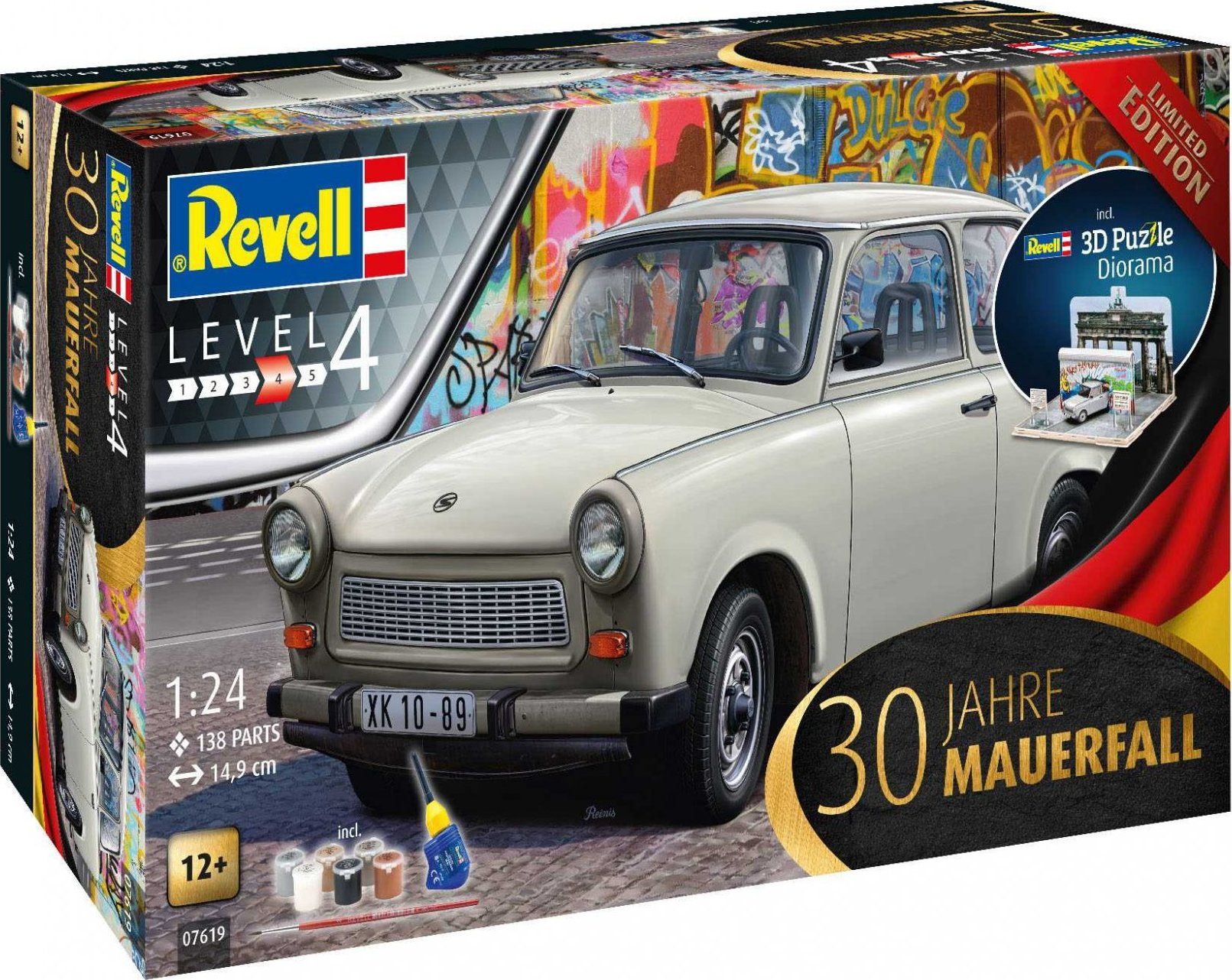 REVELL Gift-Set diorama 07619 - 30th Anniversary "Fall of the Berlin Wall" (1:24) - obrázek 1