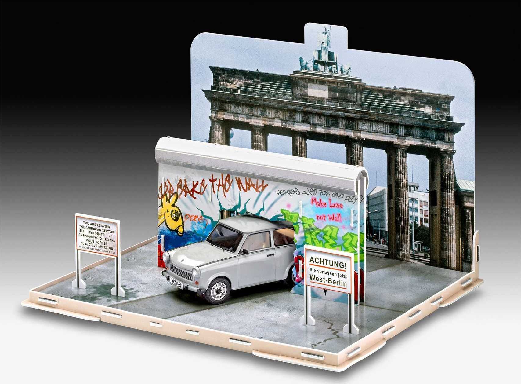 REVELL Gift-Set diorama 07619 - 30th Anniversary "Fall of the Berlin Wall" (1:24) - obrázek 8