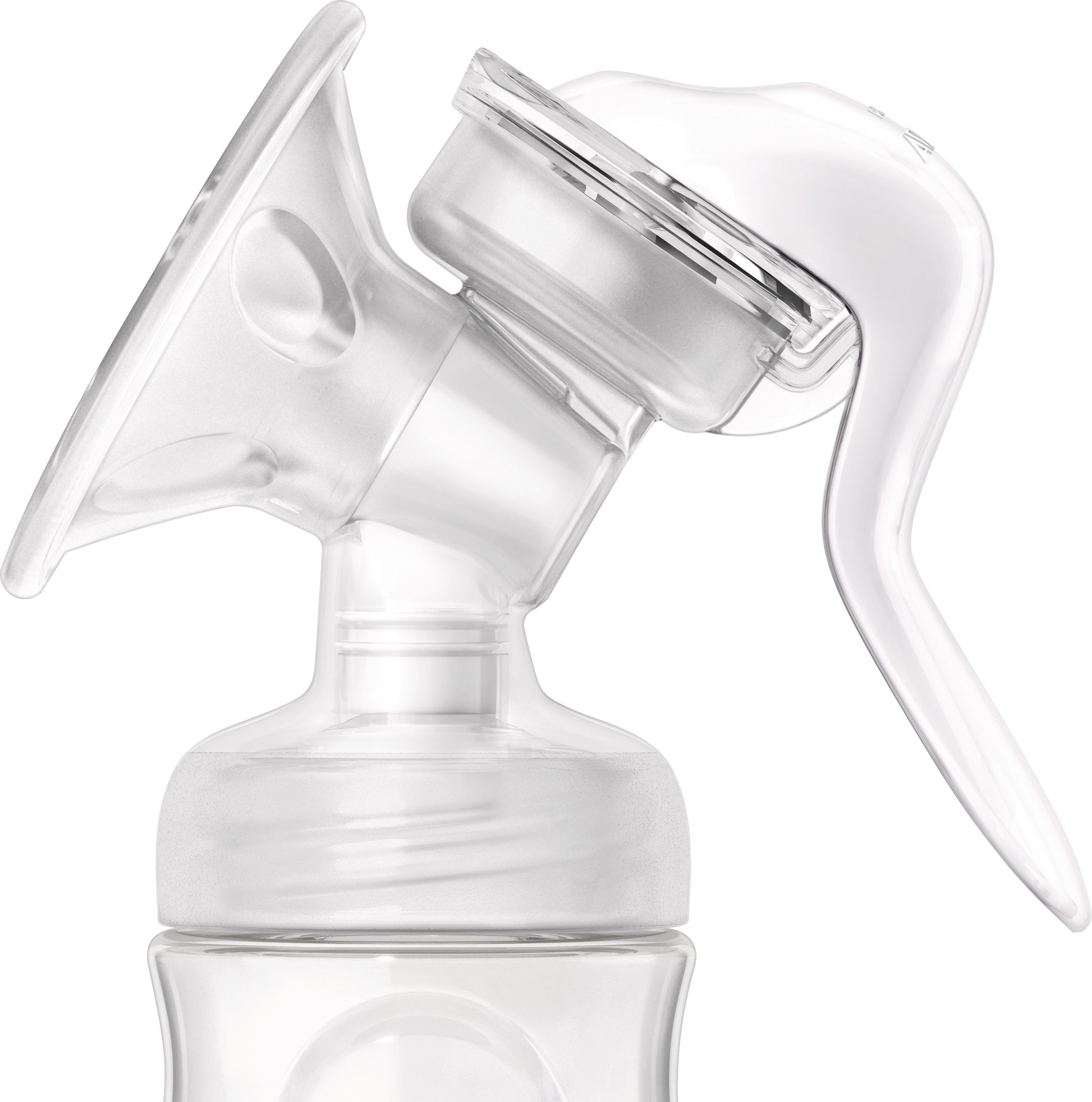 AVENT Odsávačka mateřského mléka Natural se zásobníkem 125 ml + DÁREK Prsní vložky 60 ks - obrázek 2
