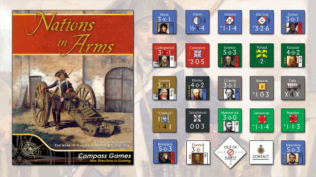 Compass Games Nations In Arms: Valmy To Waterloo - obrázek 2