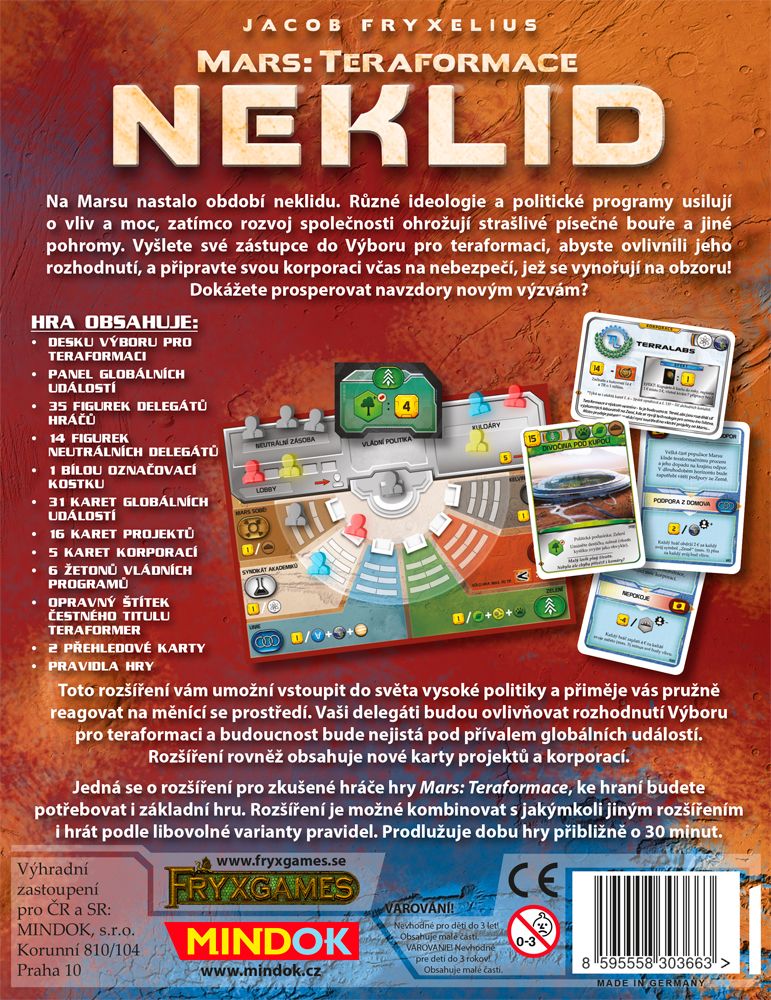 Mindok Mars: rozšíření 5 - Neklid - obrázek 2