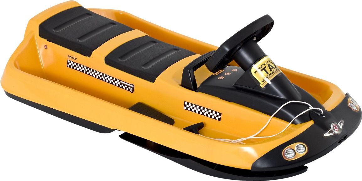 HAMAX Sněžný bob Sno Taxi - žluto/černá - obrázek 1