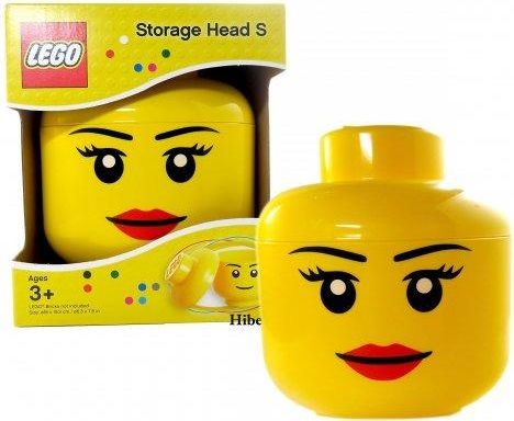 LEGO úložná hlava (velikost L) - dívka - obrázek 1