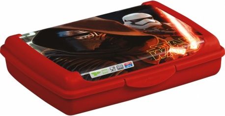 Svačinkový box Star Wars 0,5 l - červený - obrázek 1