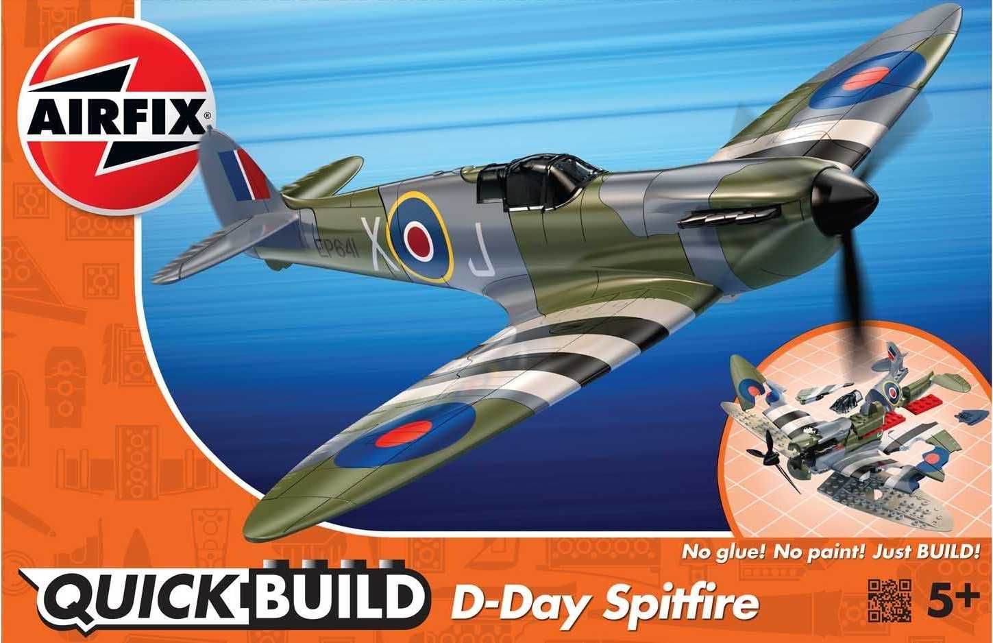 AIRFIX Quick Build letadlo J6045 - D-Day Spitfire - obrázek 1