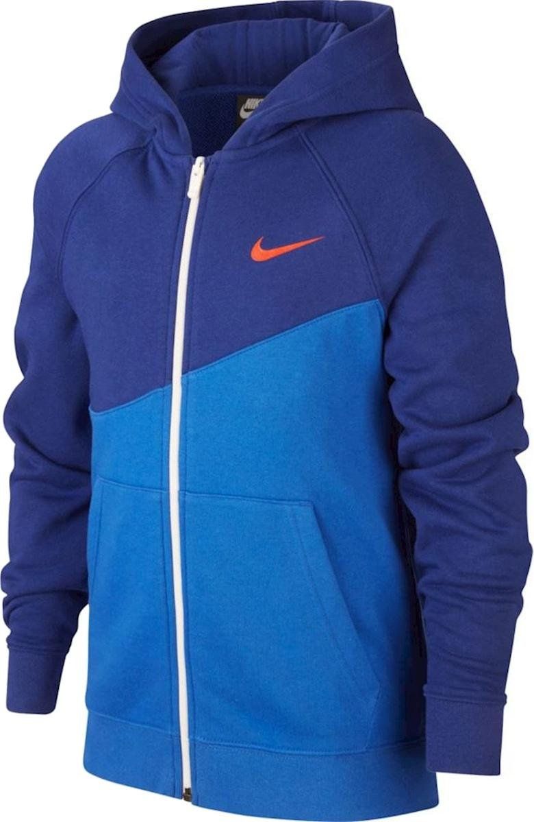 Mikina s kapucí Nike B NSW SWOOSH HOODIE FZ FT cj6968-480 Velikost XL - obrázek 1