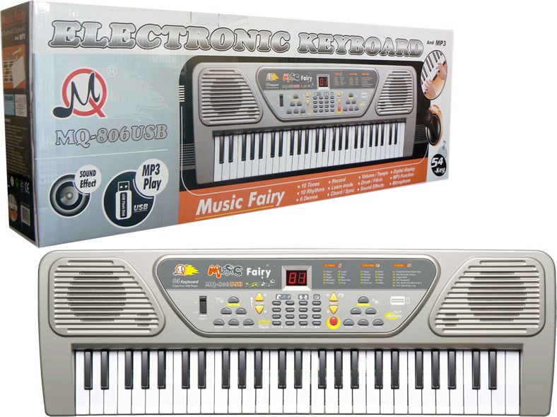 Elektronické klávesy 54 kláves MQ-806USB - obrázek 1