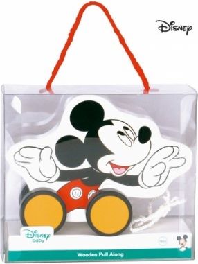 Dřevěná tahací hračka Disney - Mickey Mouse - obrázek 1