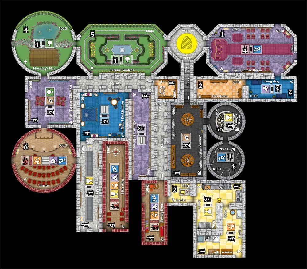 Bézier Games Castles of Mad King Ludwig - obrázek 2