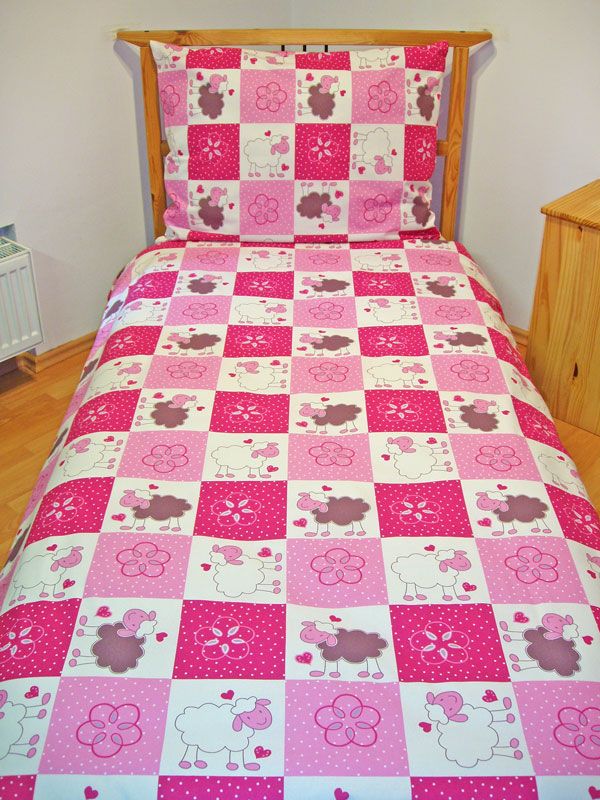Povlečení Ovečky 140/200, 70/90 - obrázek 1