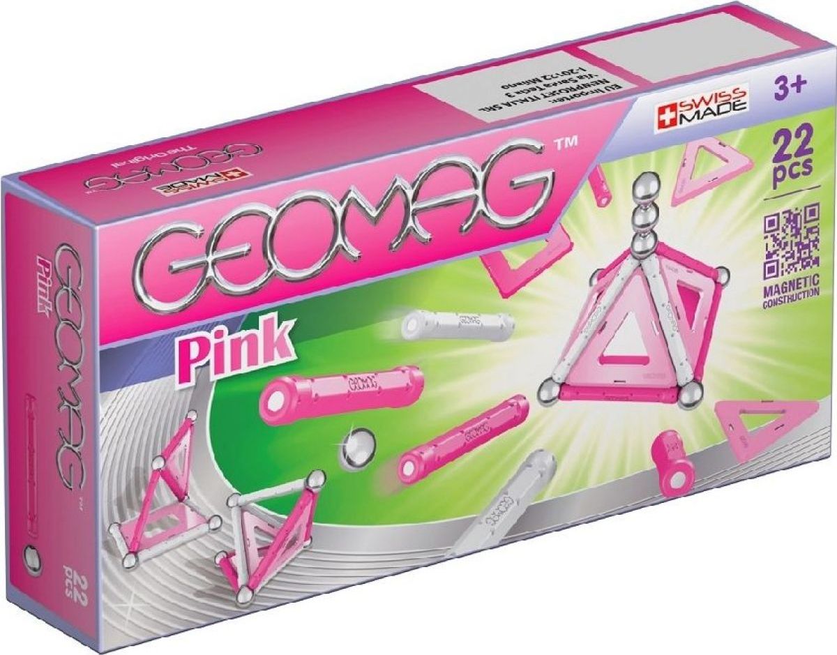 Geomag Panel Pink 22 dílů - obrázek 1