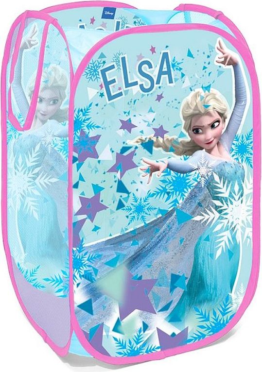 SEVEN Koš na hračky Ledové Království Elsa Polyester 36x36x58 cm - obrázek 1