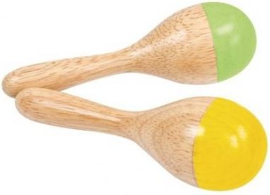 Dětské maracas, dřevěné - obrázek 1