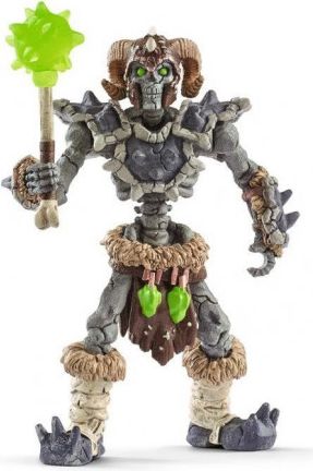 SCHLEICH Kamenná kostra se zbraní - obrázek 1