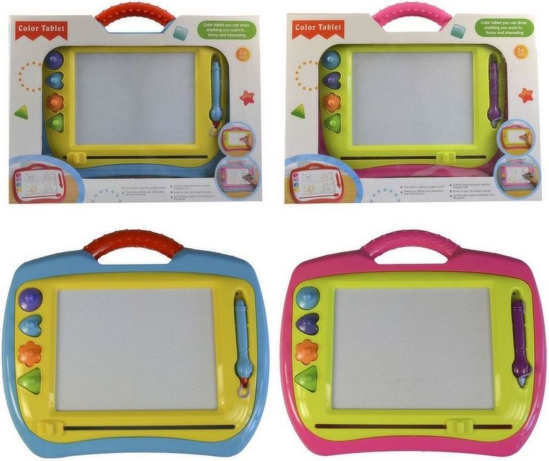 Made Tabulka kreslící barevná 39 cm - červená rukojeť - obrázek 1