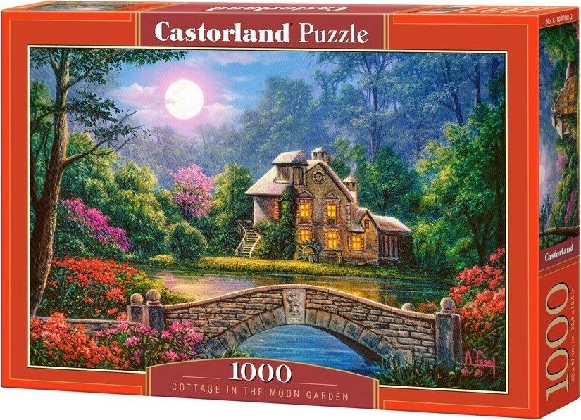CASTORLAND Puzzle Dům v měsíční zahradě 1000 dílků - obrázek 2