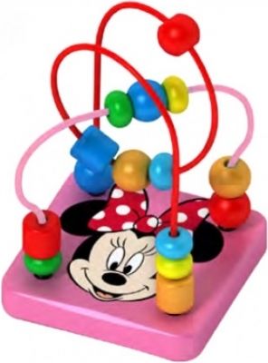 Dřevěný interaktivní Disney labyrint, Minnie - 9 x 12 cm - obrázek 1