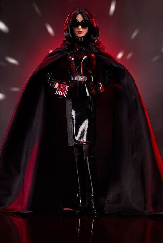 BARBIE Darth Vader Star Wars GOLD LABEL, r. 2019 - obrázek 1