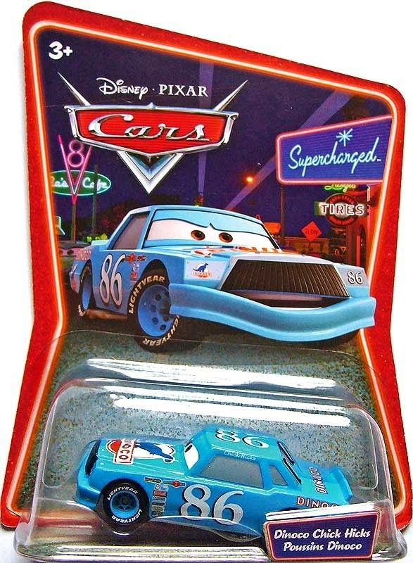 CARS (Auta) - Chick Hicks Dinoco (sběratelský) SUPERCHARGED - obrázek 1