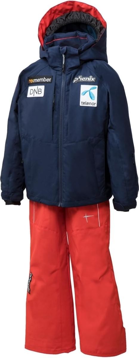 Phenix Norway Alpine Ski Team Replica Two-Piece Suits (Sponsor badge) - NV1(RD) 4-8 - obrázek 1