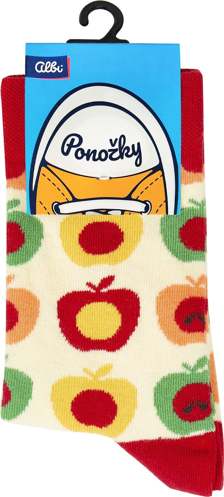 LOLA BABY Ponožky - Jablka - obrázek 1