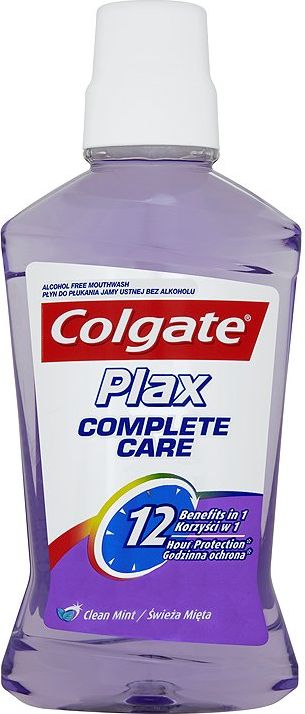 Colgate Plax Complete Care Ústní voda bez alkoholu 500 ml - obrázek 1