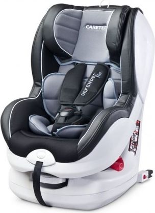Autosedačka CARETERO Defender Plus Isofix grey 2016, Šedá - obrázek 1