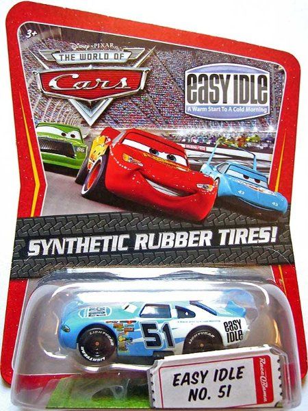 CARS (Auta) - Easy Idle 51 Rubber Tires (gumová kolečka) - obrázek 1