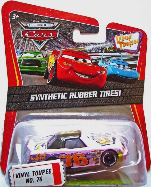 CARS (Auta) - Vinyl Toupee 76 Rubber Tires (gumová kolečka) - obrázek 1