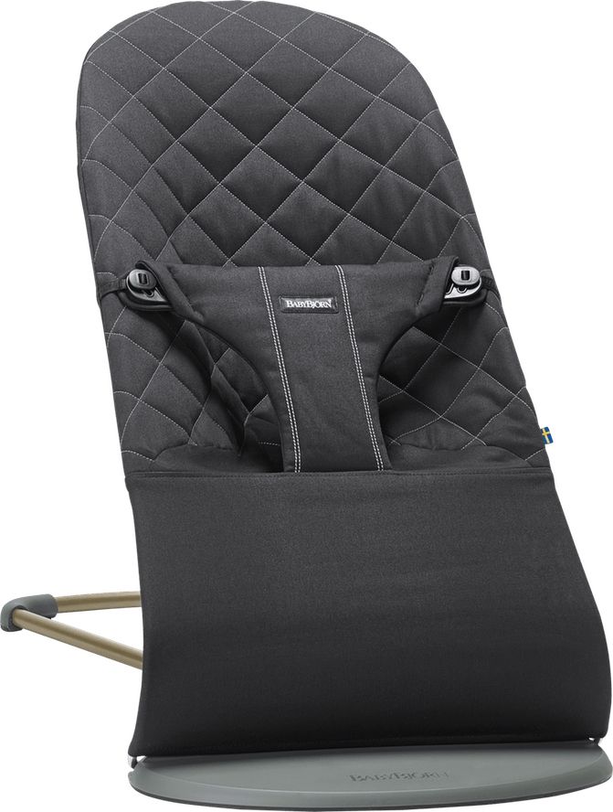BABYBJÖRN Lehátko Bliss Black cotton - obrázek 1