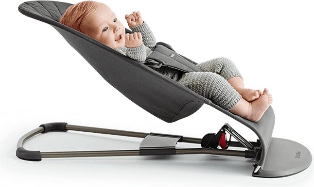 BABYBJÖRN Lehátko Bliss Black cotton - obrázek 2