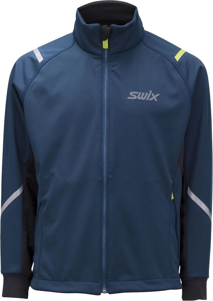 Swix Cross jacket straight Jr - Majolica blue 116 - obrázek 1