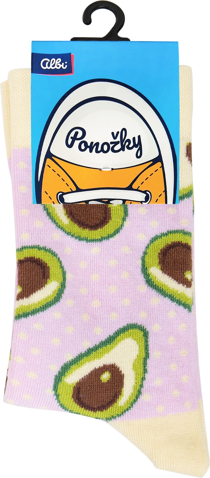 LOLA BABY Ponožky - Avokádo - obrázek 1