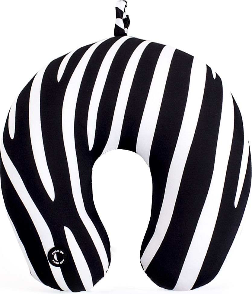 LOLA BABY ALBI Masáž. záhlavník_zebra_nylon - obrázek 1