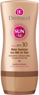 Dermacol Sun Kids voděodolné zvláčňující mléko na opalování pro děti SPF 30  200 ml - obrázek 1