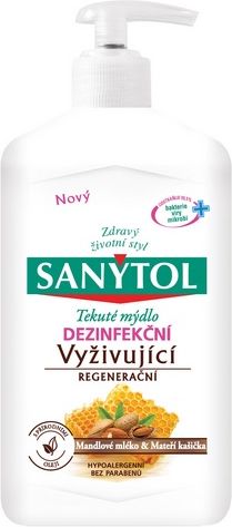 Sanytol dezifekční mýdlo na ruce vyživující 250 ml - obrázek 1