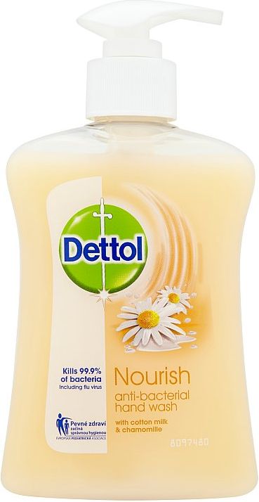 Dettol antibakteriální tekuté mýdlo s výtažkem z heřmánku 250 ml - obrázek 2
