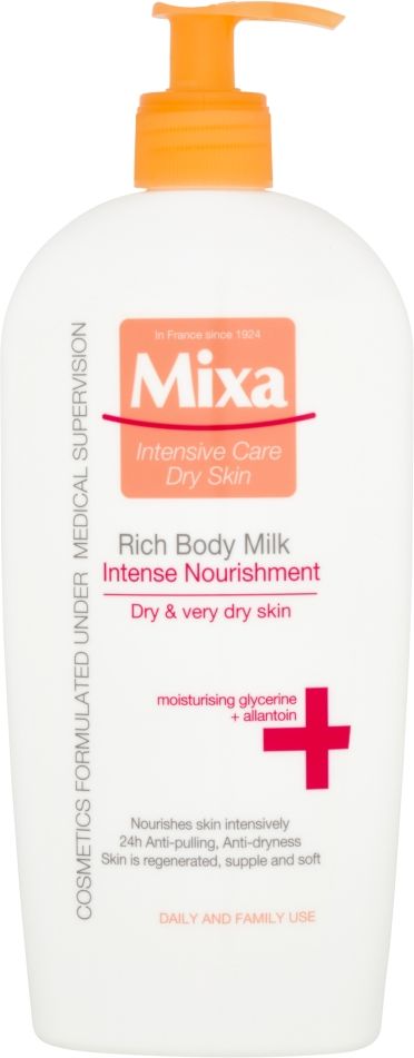 Mixa Rich intenzivní vyživující tělové mléko 400 ml - obrázek 1