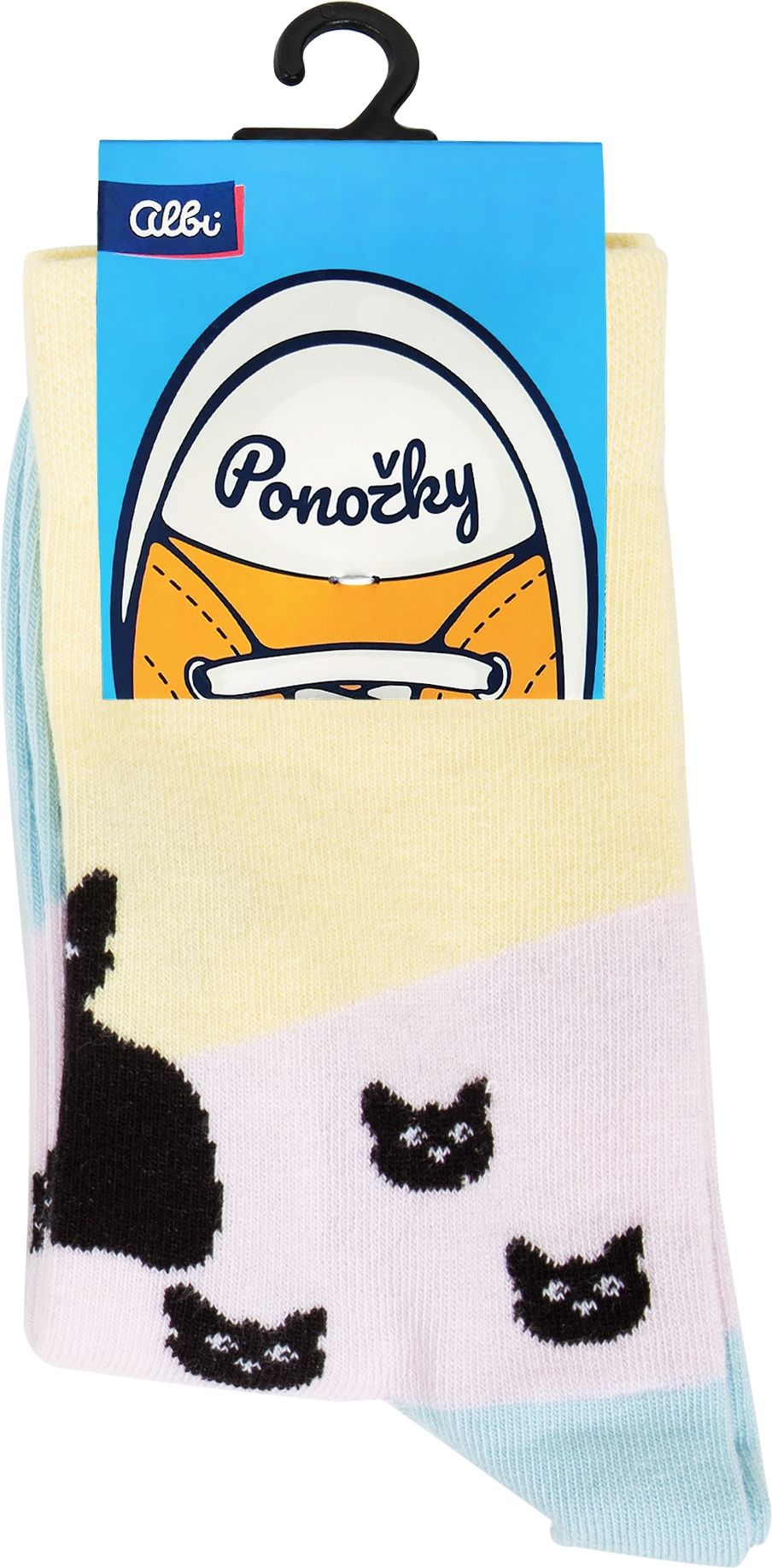 LOLA BABY Ponožky - Kočky - obrázek 1