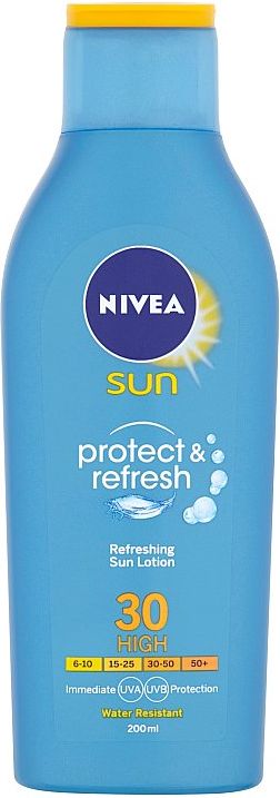 NIVEA SUN Chladivé mléko na opalování OF 30 200 ml - obrázek 1