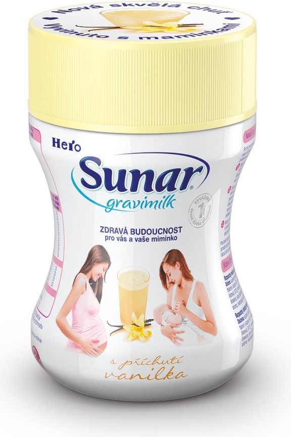 Sunar gravimilk s přichutí vanilka 300g (NOVÝ) - obrázek 1