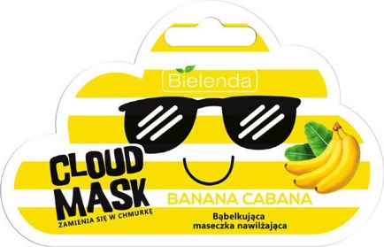 Bielenda Hydratační pleťová maska Cloud Mask Banana Cabana 6 g - obrázek 1