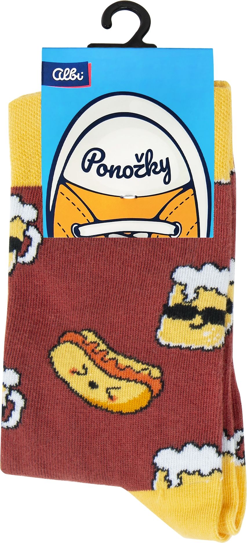 LOLA BABY Ponožky - Hotdog - obrázek 1