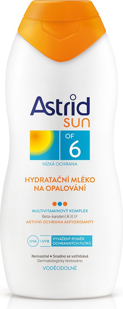 Astrid Sun hydratační mléko na opalování OF 6 200 ml - obrázek 1
