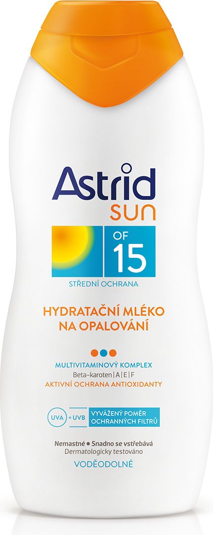 Astrid Sun hydratační mléko na opalování OF 15 200 ml - obrázek 1
