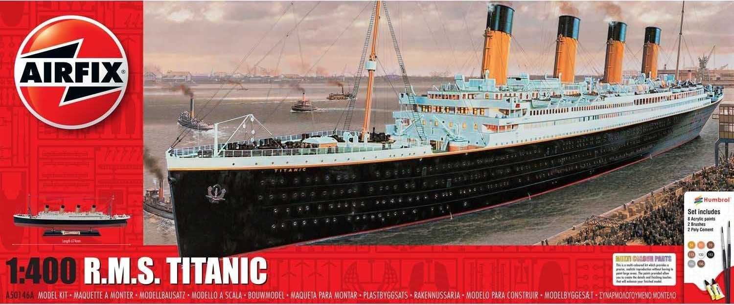 AIRFIX Gift Set loď A50146A - RMS Titanic (1:400) - obrázek 1