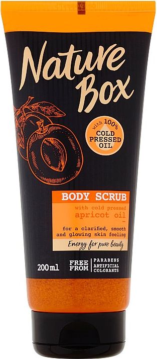 Nature Box tělový peeling Apricot Oil 200 ml - obrázek 1